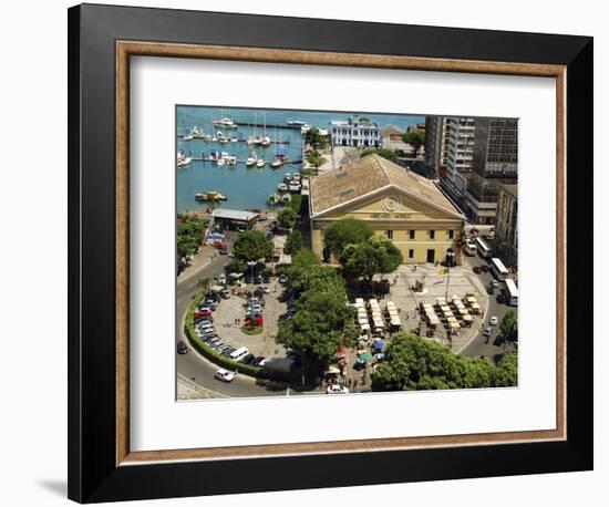 Marina, Salvador, Bahia, Brazil-Anthony Asael-Framed Photographic Print