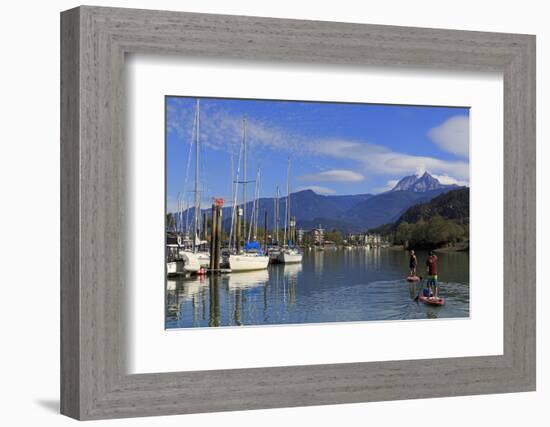 Marina, Squamish, Vancouver, British Columbia, Canada, North America-Richard Cummins-Framed Photographic Print