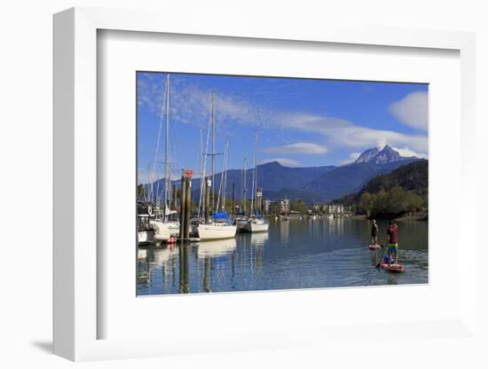 Marina, Squamish, Vancouver, British Columbia, Canada, North America-Richard Cummins-Framed Photographic Print