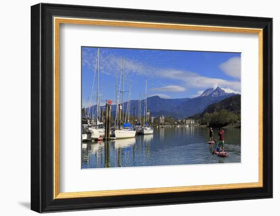 Marina, Squamish, Vancouver, British Columbia, Canada, North America-Richard Cummins-Framed Photographic Print