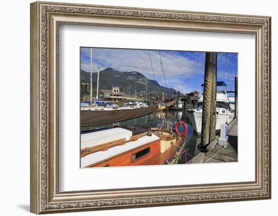 Marina, Squamish, Vancouver, British Columbia, Canada, North America-Richard Cummins-Framed Photographic Print