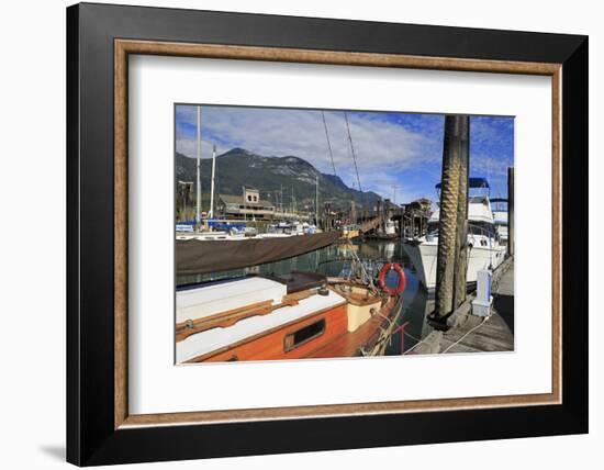 Marina, Squamish, Vancouver, British Columbia, Canada, North America-Richard Cummins-Framed Photographic Print