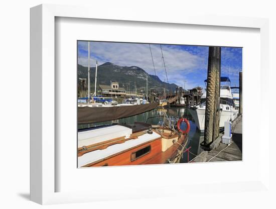 Marina, Squamish, Vancouver, British Columbia, Canada, North America-Richard Cummins-Framed Photographic Print