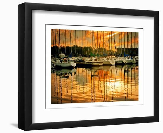 Marina Sunrise I-Danny Head-Framed Premium Giclee Print