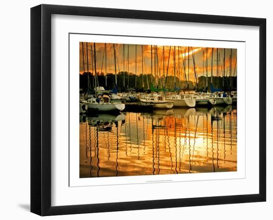 Marina Sunrise I-Danny Head-Framed Art Print