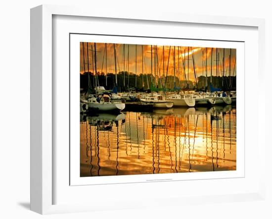 Marina Sunrise I-Danny Head-Framed Art Print