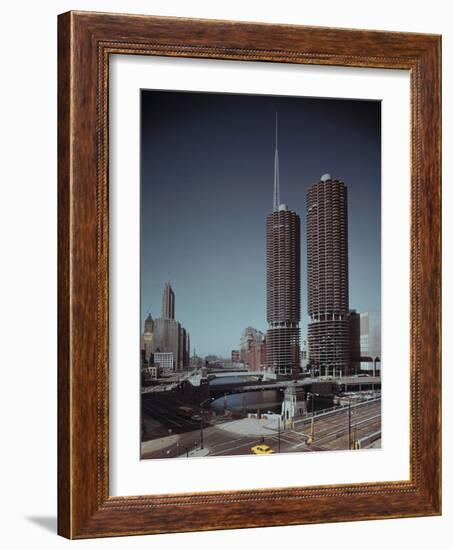 Marina Towers-Philip Gendreau-Framed Photographic Print