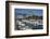 Marina with Pleasure Boats and Yaquina Bay Bridge, Newport, Oregon, USA-Jamie & Judy Wild-Framed Photographic Print