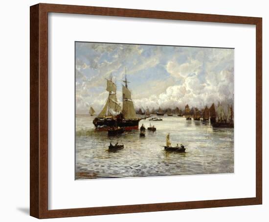 Marina-Prilidiano Pueyrredon-Framed Giclee Print