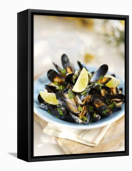 Marinated Mussels-Ian Garlick-Framed Premier Image Canvas