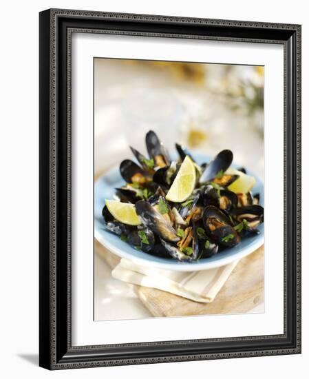 Marinated Mussels-Ian Garlick-Framed Photographic Print