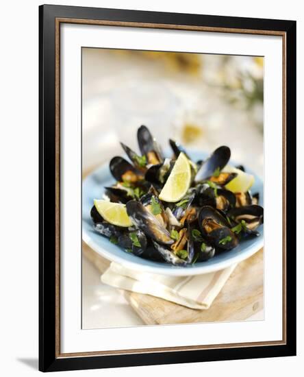 Marinated Mussels-Ian Garlick-Framed Photographic Print