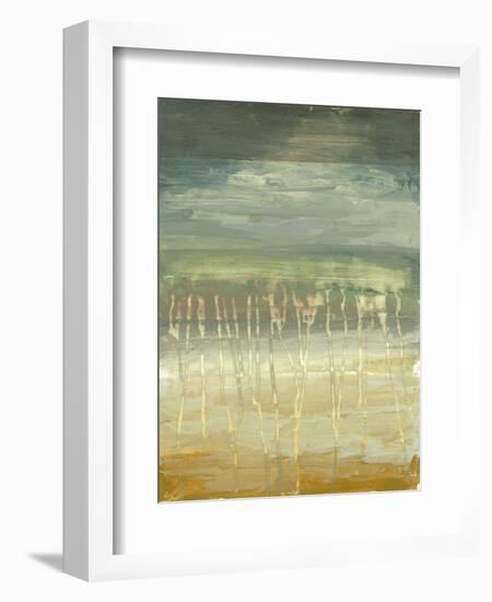 Marine Abstract II-Jennifer Goldberger-Framed Art Print