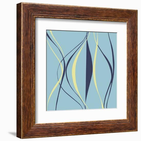 Marine Azure-Denise Duplock-Framed Art Print