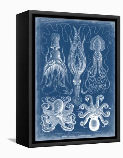 Marine Blueprint V-Vision Studio-Framed Stretched Canvas