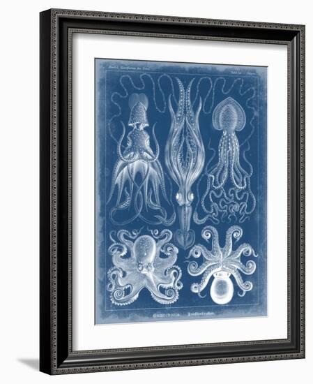 Marine Blueprint V-Vision Studio-Framed Art Print