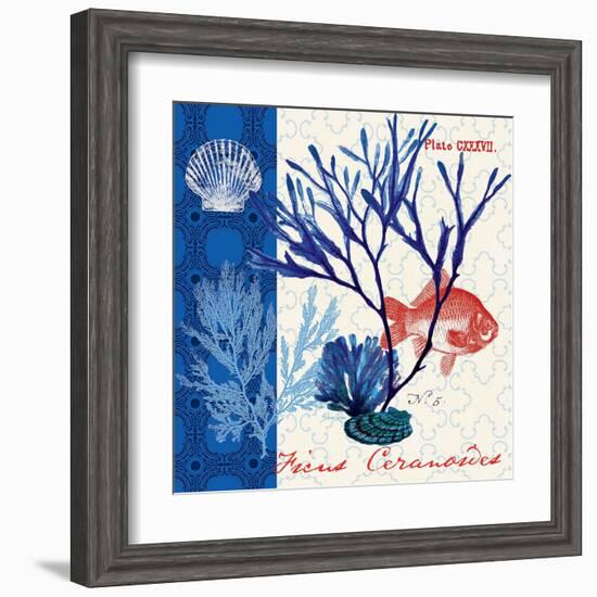 Marine Botanical-Devon Ross-Framed Art Print