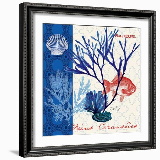 Marine Botanical-Devon Ross-Framed Art Print