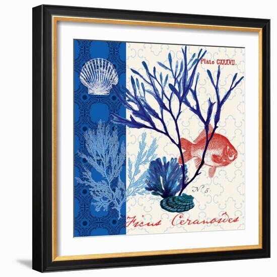 Marine Botanical-Devon Ross-Framed Art Print