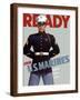 Marine Corps Recruiting Poster from World War II-Stocktrek Images-Framed Photographic Print