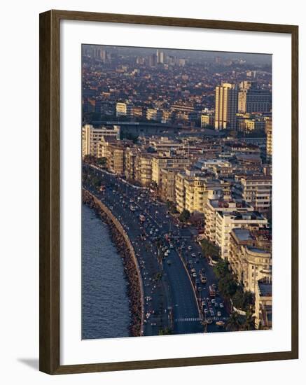 Marine Drive, Mumbai, India-Alain Evrard-Framed Photographic Print