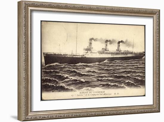 Marine Du Commerce, Comp, Navigation Sud-Atlantique-null-Framed Giclee Print