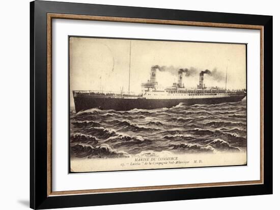 Marine Du Commerce, Comp, Navigation Sud-Atlantique-null-Framed Giclee Print