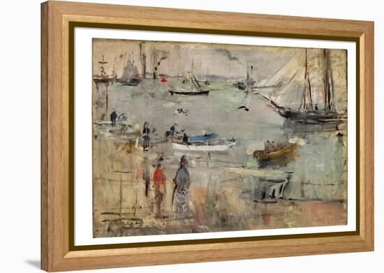 Marine en Angleterre, 1875-Berthe Morisot-Framed Premier Image Canvas