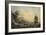 Marine et paysage sur les bords de la Méditérranée-Claude Joseph Vernet-Framed Giclee Print