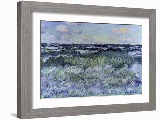 Marine (Etude de Mer), 1881-Claude Monet-Framed Giclee Print