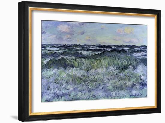 Marine (Etude de Mer), 1881-Claude Monet-Framed Giclee Print