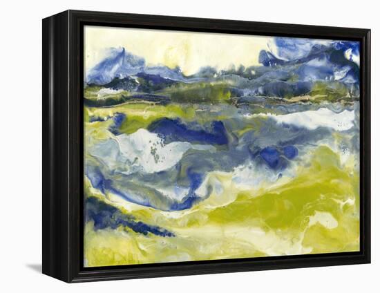 Marine Flow II-J. Holland-Framed Stretched Canvas