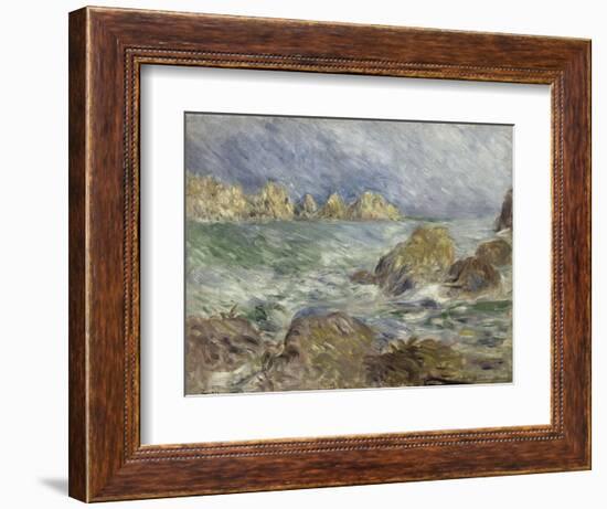 Marine. Guernesey-Pierre-Auguste Renoir-Framed Giclee Print