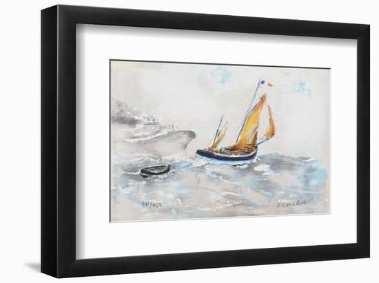 Marine II-Urbain Huchet-Framed Collectable Print