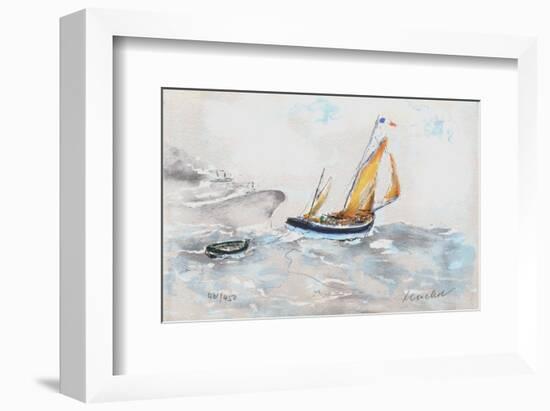 Marine II-Urbain Huchet-Framed Collectable Print