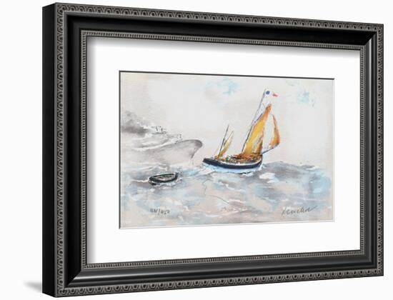 Marine II-Urbain Huchet-Framed Collectable Print