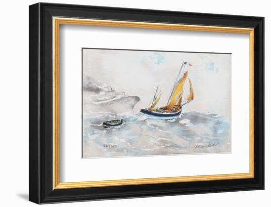 Marine II-Urbain Huchet-Framed Collectable Print