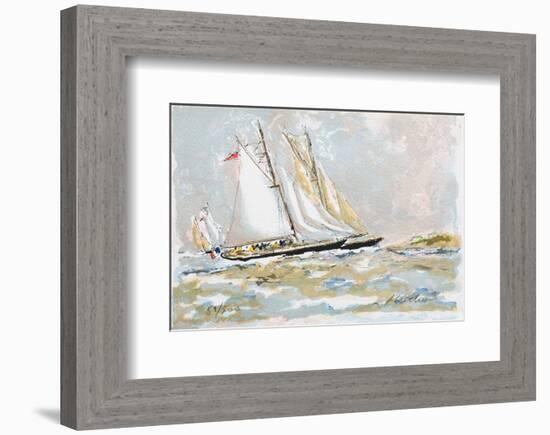 Marine III-Urbain Huchet-Framed Collectable Print