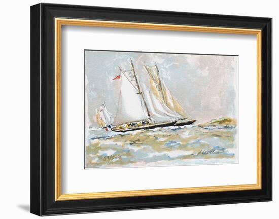 Marine III-Urbain Huchet-Framed Collectable Print