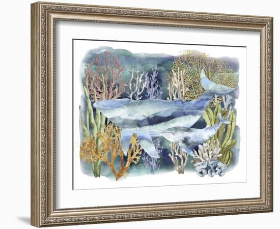 Marine Isle-Tania Bello-Framed Giclee Print