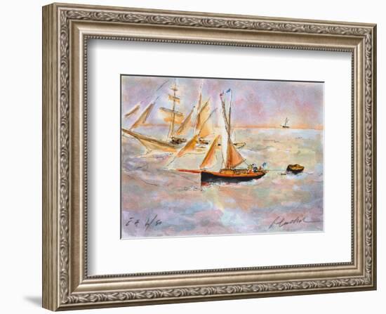 Marine IV-Urbain Huchet-Framed Collectable Print