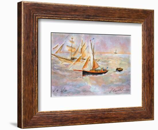 Marine IV-Urbain Huchet-Framed Collectable Print