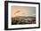 Marine Landscape with Yachts in a Bodrum Harbor. Seaside View with Medieval Castle of St. Peter at-Repina Valeriya-Framed Photographic Print