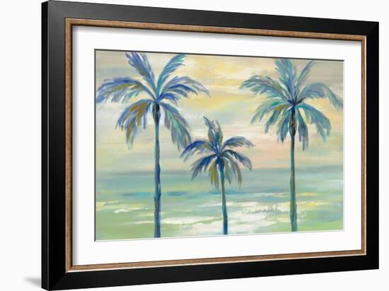 Marine Layer Palms Crop-Silvia Vassileva-Framed Art Print