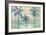 Marine Layer Palms Crop-Silvia Vassileva-Framed Art Print