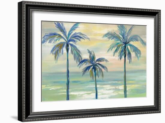 Marine Layer Palms Crop-Silvia Vassileva-Framed Art Print