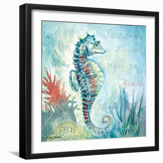 Marine Life Motif I-Gregory Gorham-Framed Art Print