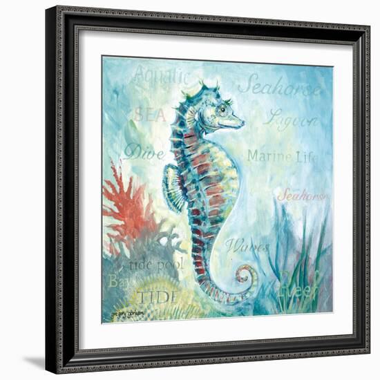 Marine Life Motif I-Gregory Gorham-Framed Art Print