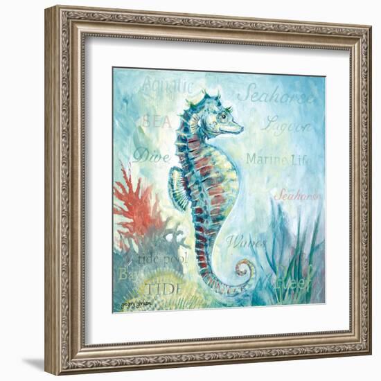 Marine Life Motif I-Gregory Gorham-Framed Art Print