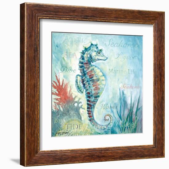 Marine Life Motif I-Gregory Gorham-Framed Art Print